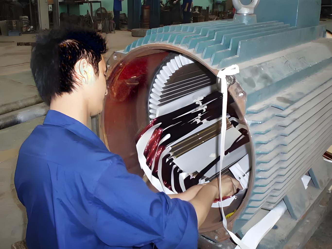 大型電機(jī)維修前的準(zhǔn)備工作